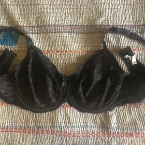 Chantelle black lace bra